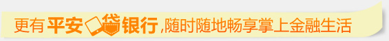 更有平安口袋银行,随时随地畅享掌上金融生活